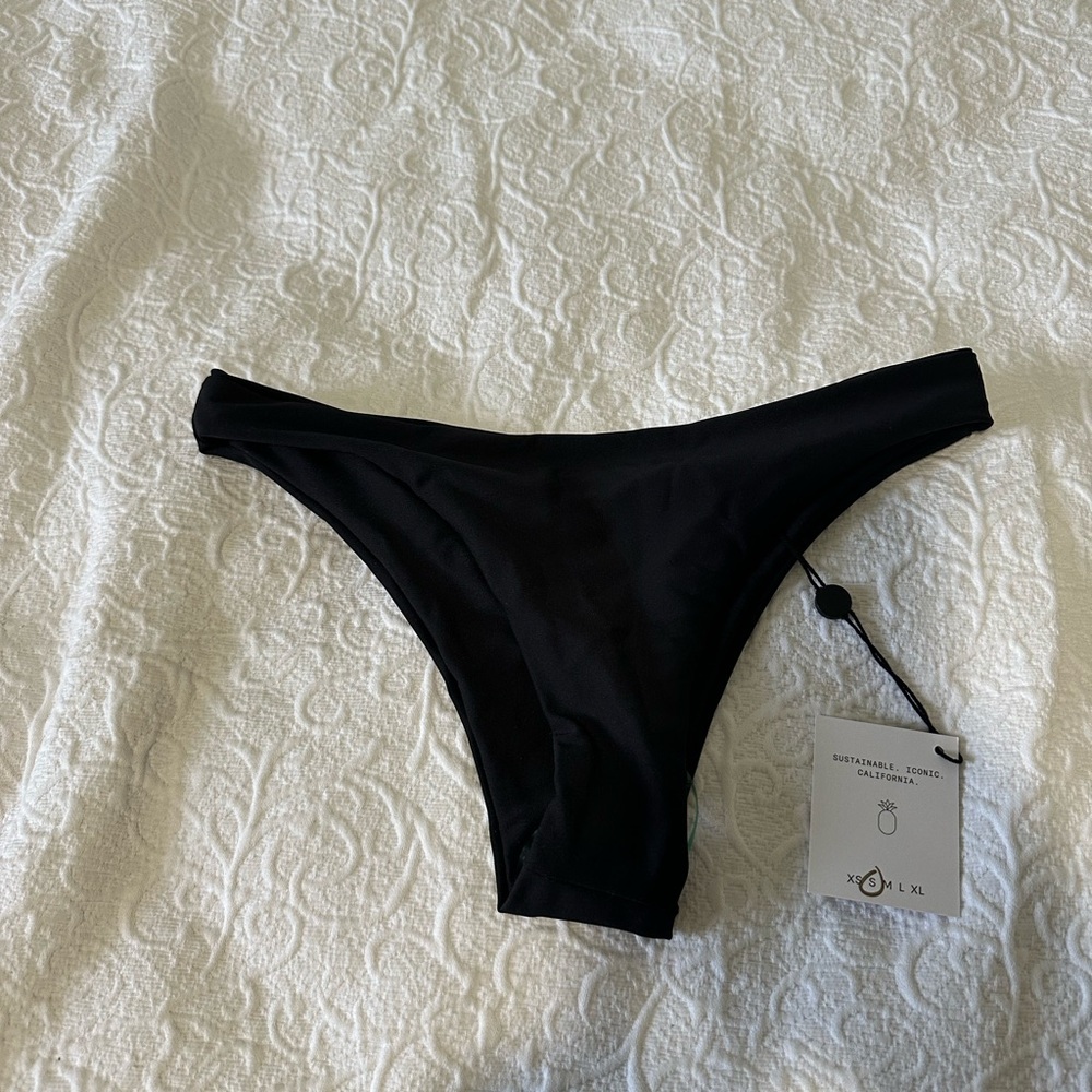 Skatie Black Bikini Bottom